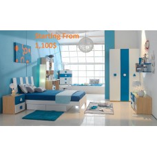 Blue Awesome Modern Kids Room Decor